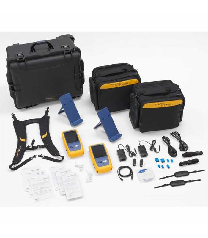 Fluke Networks DSX28000PRONWGLD [DSX2-8000PRONW/GLD] Versiv 2 CableAnalyzer Professional Kit with 1 Year of Gold Support
